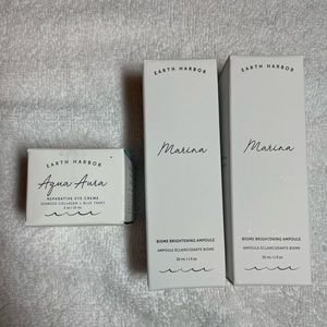 Earth Harbor Bundle- eye creme and 2 brighteners